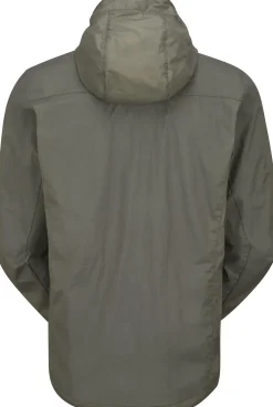 Windshirts-Rab Mens Vital Hoody - Light Khaki