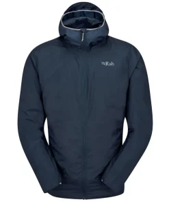 Windshirts-Rab Mens Vital Hoody - Tempest Blue