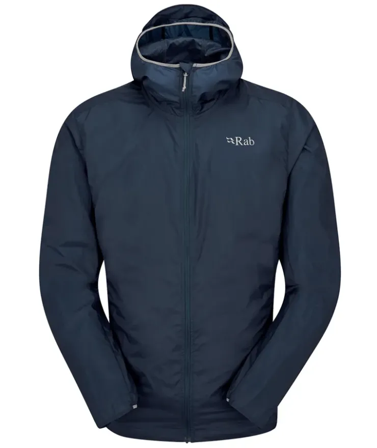 Windshirts-Rab Mens Vital Hoody - Tempest Blue