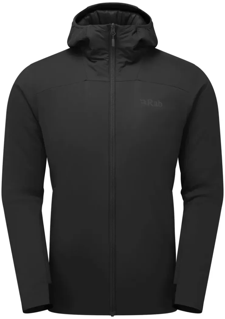 Insulated Jackets-Rab Mens Xenair Alpine Flex Jacket - Black