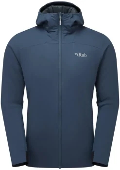 Insulated Jackets-Rab Mens Xenair Alpine Flex Jacket - Tempest Blue