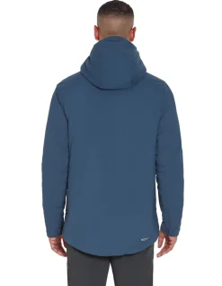 Insulated Jackets-Rab Mens Xenair Alpine Jacket - Tempest Blue