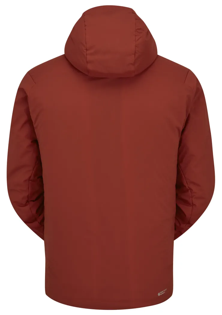 Insulated Jackets-Rab Mens Xenair Alpine Light Jacket - Tuscan Red