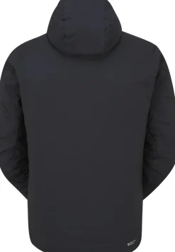 Insulated Jackets-Rab Mens Xenair Alpine Light Jacket - Ebony-Marmalade