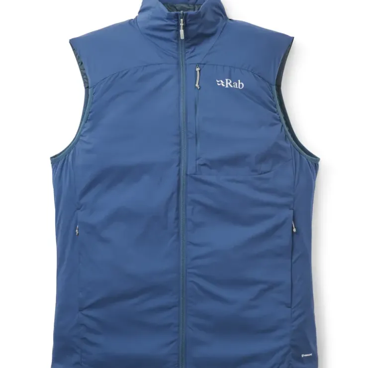 Vests & Gilets-Rab Mens Xenair Vest - Tempest Blue