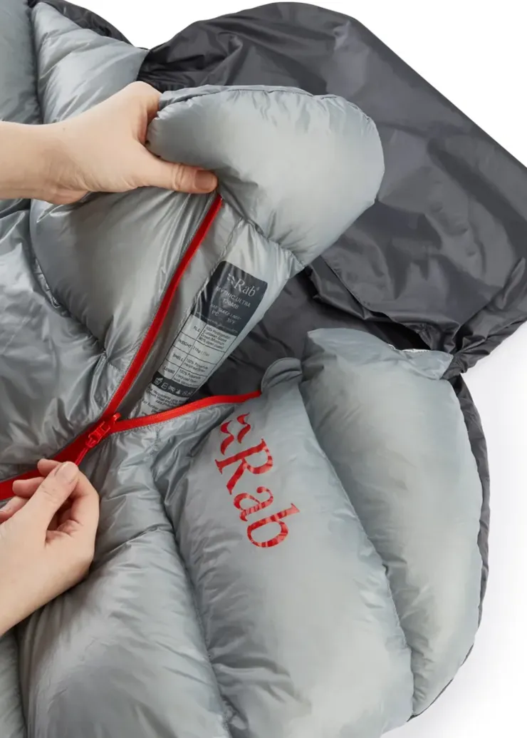 Backpacking & Lightweight Sleeping Bags-Rab Mythic Ultra 120 Modular Sleeping Bag - Regular