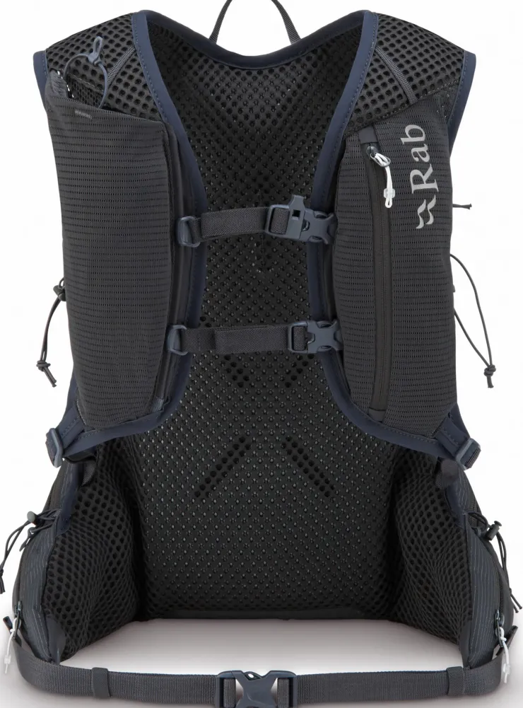 Fast & Light Rucksacks And Vests-Rab Nitron 12 Rucksack - Anthracite