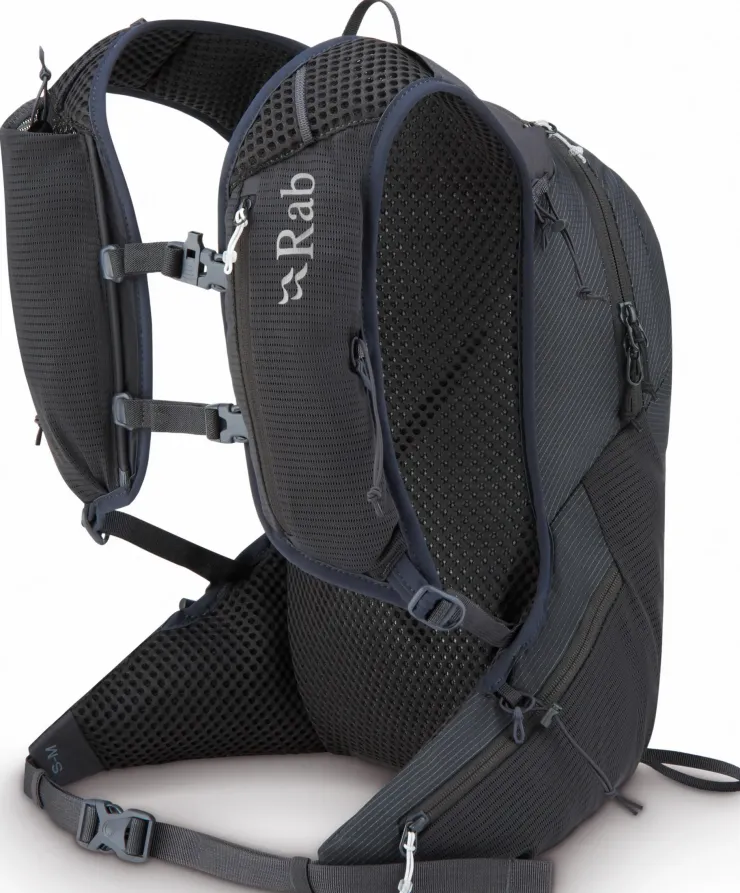 Fast & Light Rucksacks And Vests-Rab Nitron 12 Rucksack - Anthracite