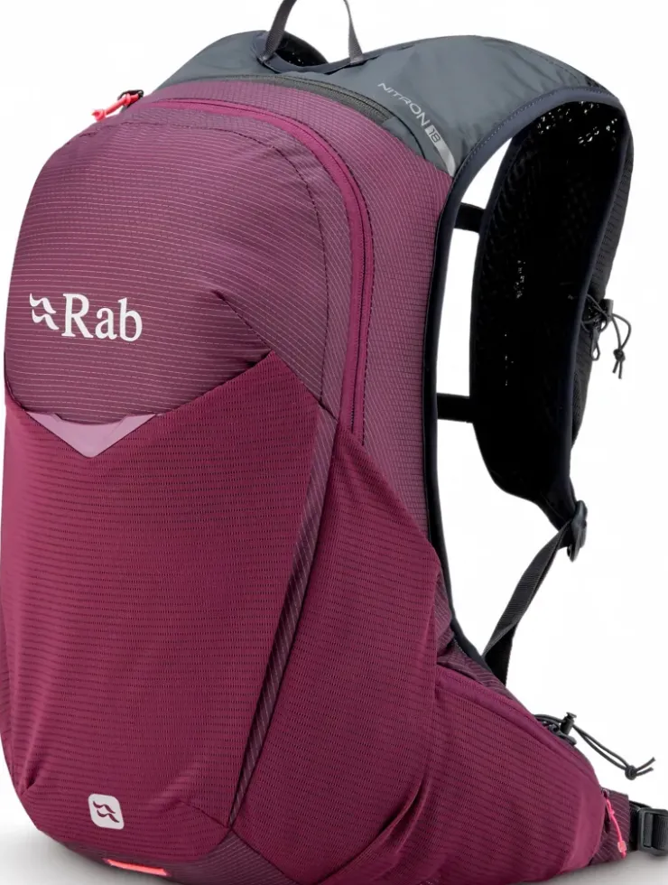 Fast & Light Rucksacks And Vests-Rab Nitron 18 Rucksack - Mulberry