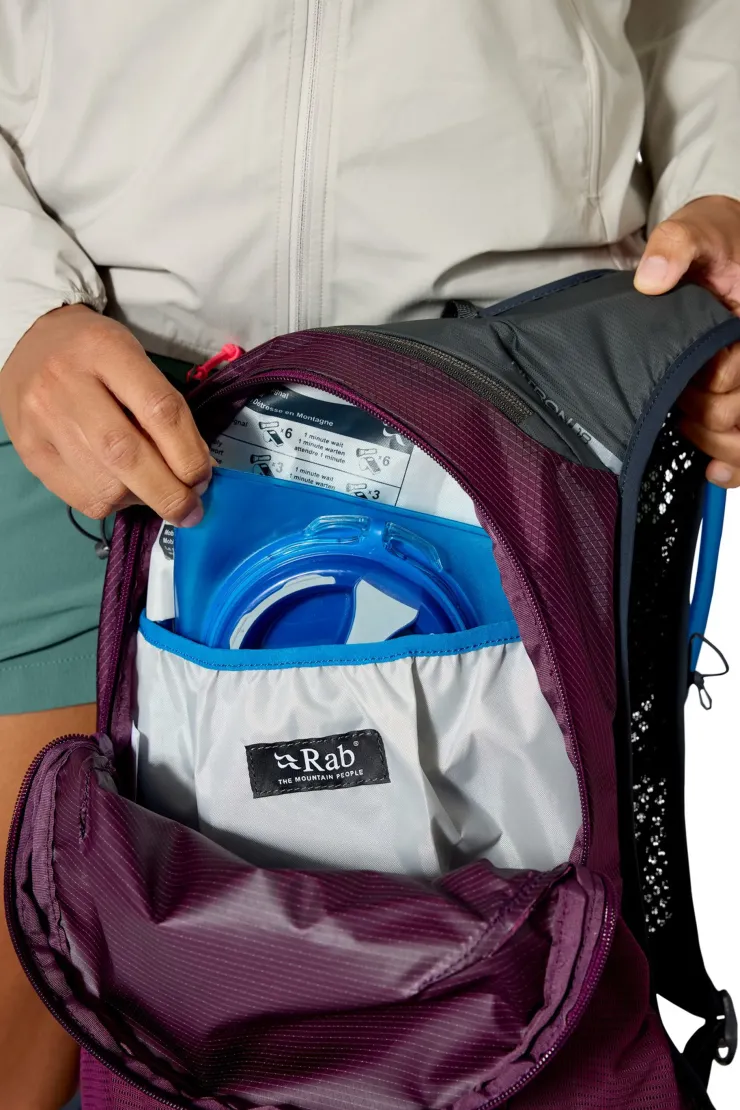 Fast & Light Rucksacks And Vests-Rab Nitron 18 Rucksack - Mulberry