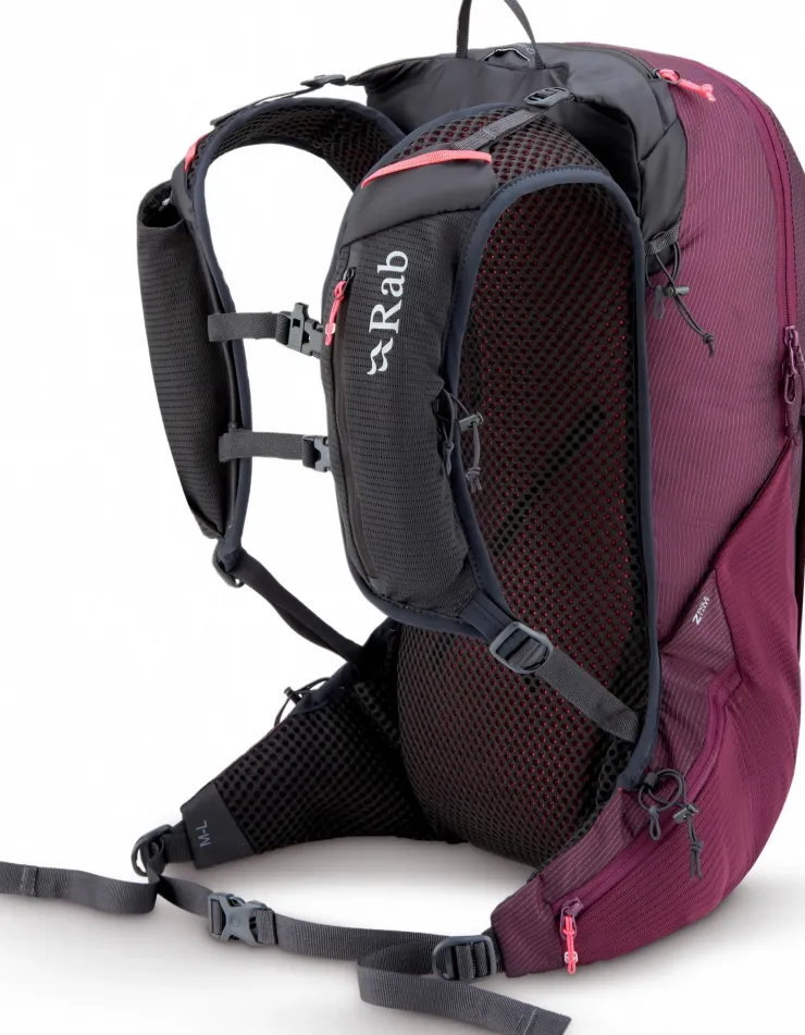 Fast & Light Rucksacks And Vests-Rab Nitron 25 Rucksack - Mulberry