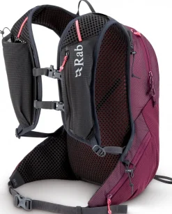 Fast & Light Rucksacks And Vests-Rab Nitron 12 Rucksack - Mulberry