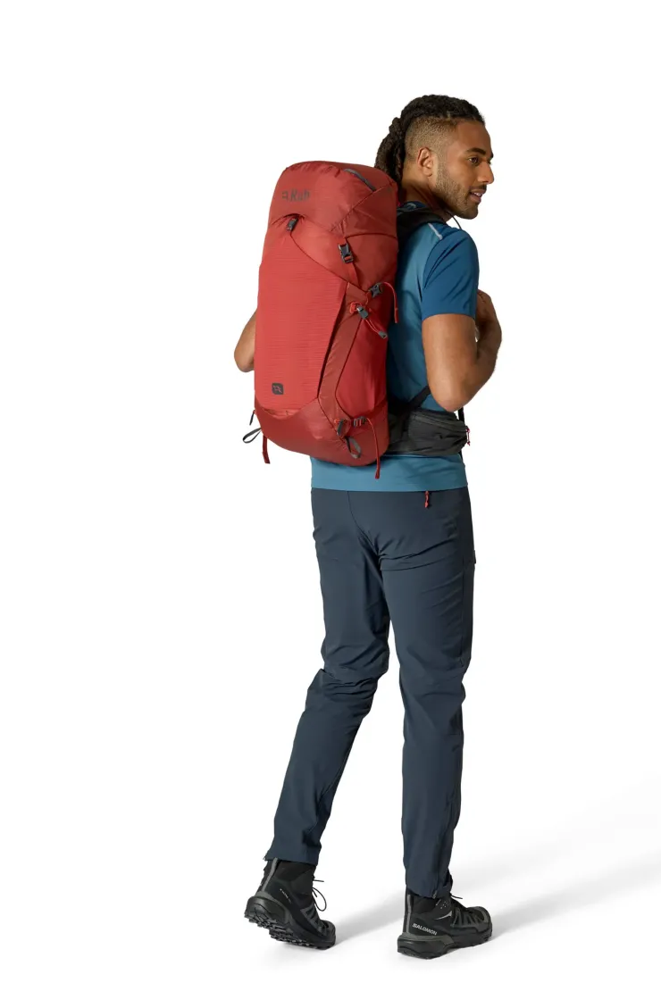 Backpacking Packs-Rab Protium 35 Rucksack - Tuscan Red