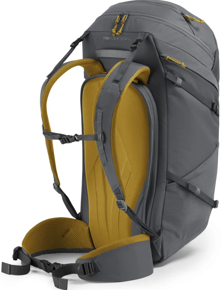 Climbing Packs And Rope Bags|Climbing Packs-Rab Rogue 48 Climbing Pack - Ebony