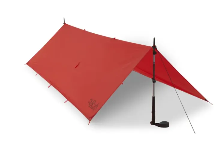 Tarps & Shelters-Rab SilTarp Plus Solo Shelter - Horizon