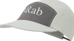 Hats-Rab Talus 5 Panel Cap - Light Zinc-Graphene