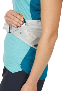 Fast & Light Rucksacks And Vests-Rab Veil 1 Running Belt - Gargoyle-Graphene