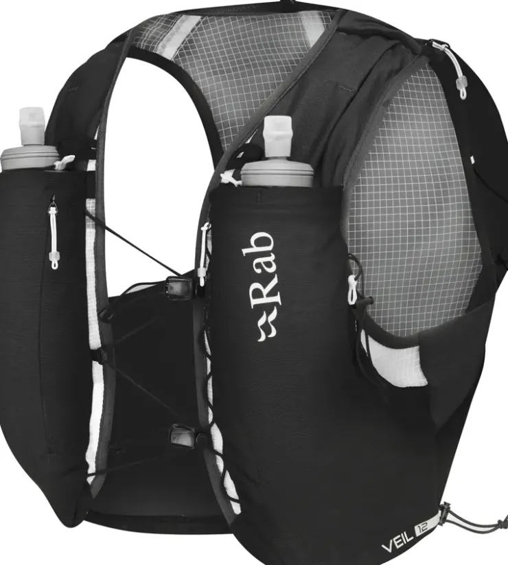 Fast & Light Rucksacks And Vests-Rab Veil 12 Running Vest - Black