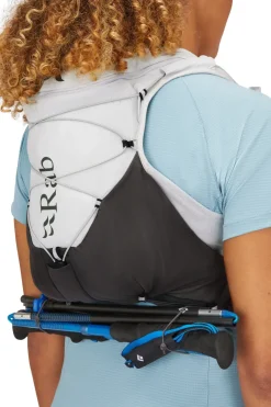 Fast & Light Rucksacks And Vests-Rab Veil 12 Running Vest - Gargoyle-Graphene
