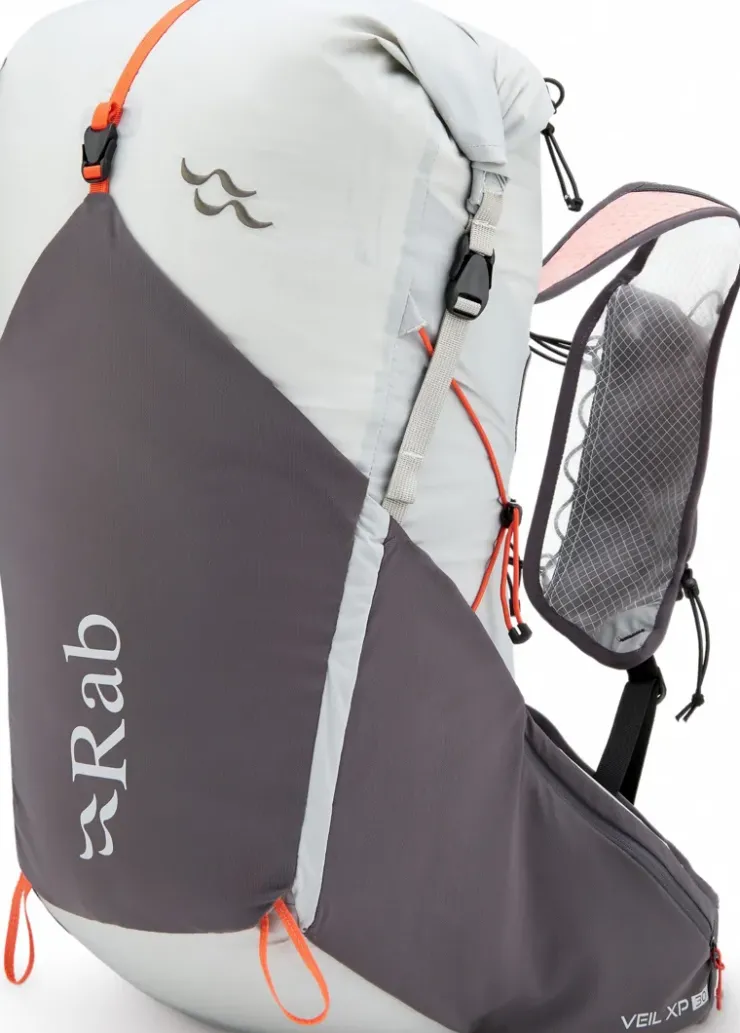 Fast & Light Rucksacks And Vests-Rab Veil XP 30 Waterproof Rucksack - Pewter-Graphene