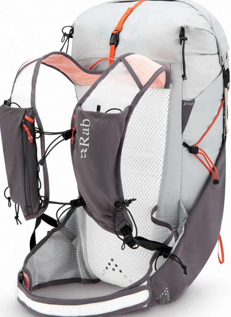 Fast & Light Rucksacks And Vests-Rab Veil XP 30 Waterproof Rucksack - Pewter-Graphene