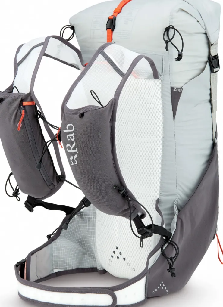 Fast & Light Rucksacks And Vests-Rab Veil XP 20 Waterproof Rucksack - Pewter-Graphene