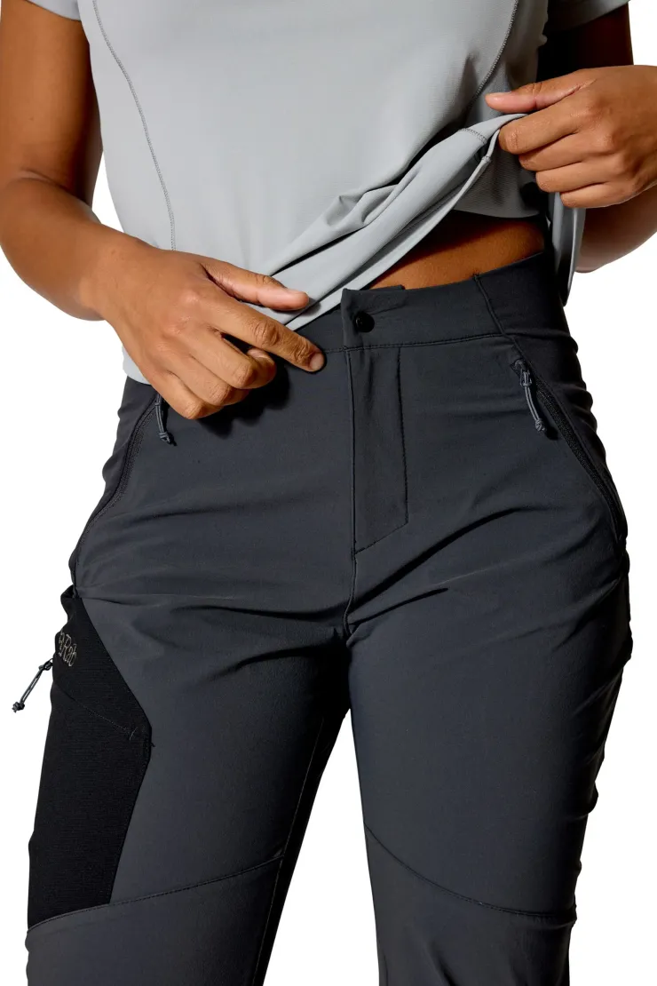 Trousers & Leggings-Rab Womens Ascendor Pants - Anthracite