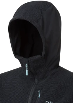 Fleece & Mid Layer-Rab Womens Capacitor Hoody - Beluga