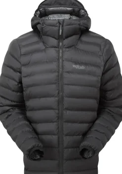 Insulated Jackets-Rab Womens Cirrus Alpine Jacket - Black