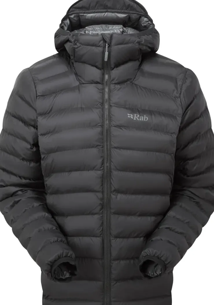 Insulated Jackets-Rab Womens Cirrus Alpine Jacket - Black