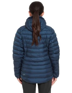 Insulated Jackets-Rab Womens Cirrus Alpine Jacket - Tempest Blue