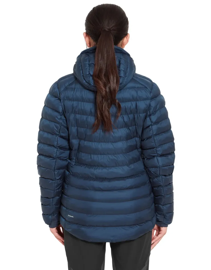 Insulated Jackets-Rab Womens Cirrus Alpine Jacket - Tempest Blue