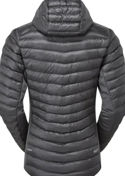 Insulated Jackets-Rab Womens Cirrus Flex Hoody - Graphene