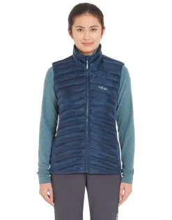 Vests & Gilets-Rab Womens Cirrus Flex Vest - Tempest Blue