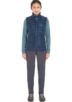 Vests & Gilets-Rab Womens Cirrus Flex Vest - Tempest Blue