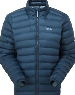 Insulated Jackets-Rab Womens Cirrus Jacket - Tempest Blue