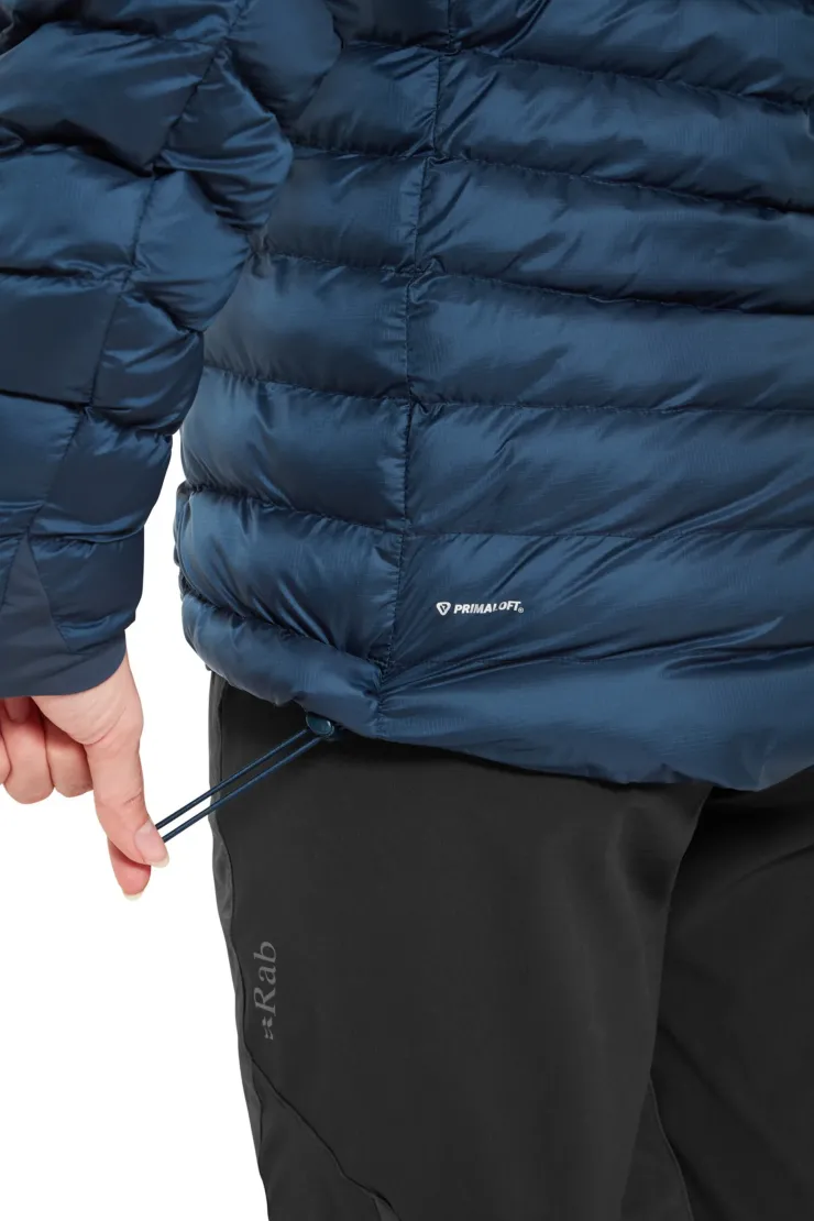 Insulated Jackets-Rab Womens Cirrus Jacket - Tempest Blue