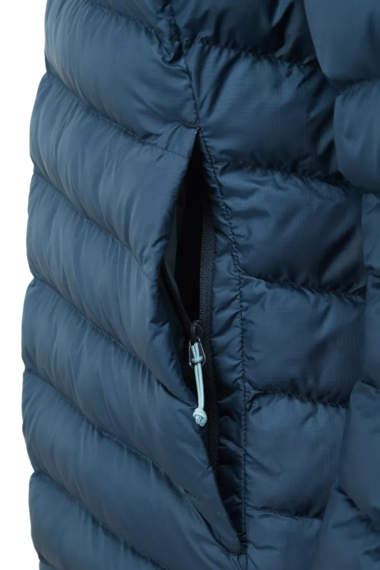 Insulated Jackets-Rab Womens Cirrus Jacket - Tempest Blue