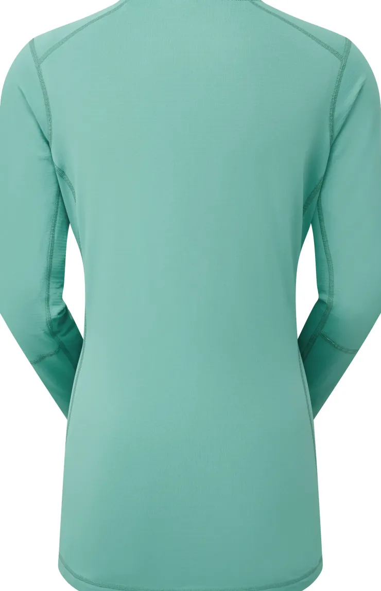 T-Shirts & Baselayers-Rab Womens Conduit Pull-On - Glacier Blue