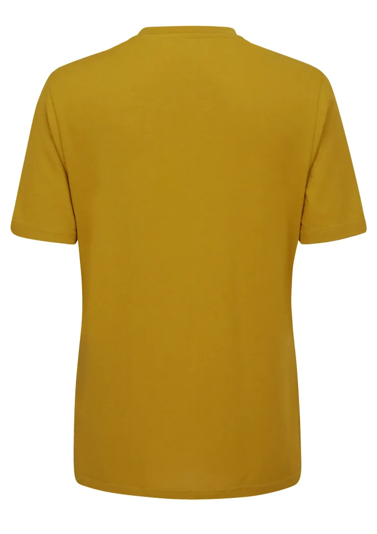 T-Shirts & Baselayers-Rab Womens Crimp Logo Tee - Sahara
