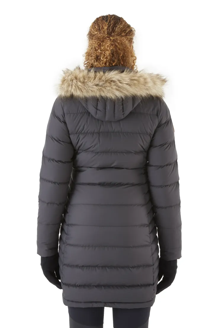 Casual Jackets-Rab Womens Deep Cover Parka - Black