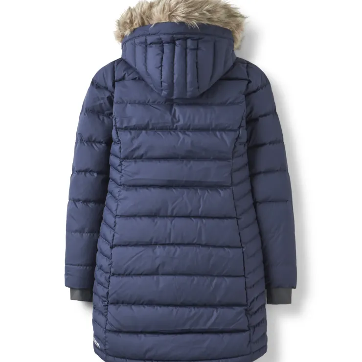 Casual Jackets-Rab Womens Deep Cover Parka - Deep Denim