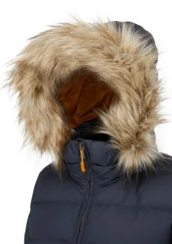 Casual Jackets-Rab Womens Deep Cover Parka - Deep Denim