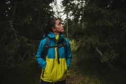 Waterproof Jackets-Rab Womens Downpour Eco Jacket - Ultramarine
