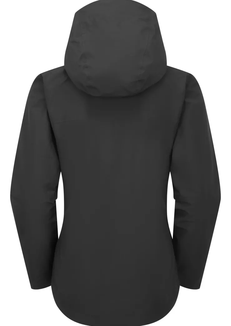 Waterproof Jackets-Rab Womens Downpour Jacket - Black