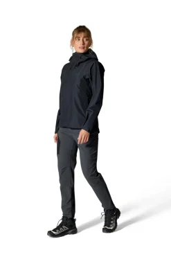 Waterproof Jackets-Rab Womens Downpour Jacket - Black