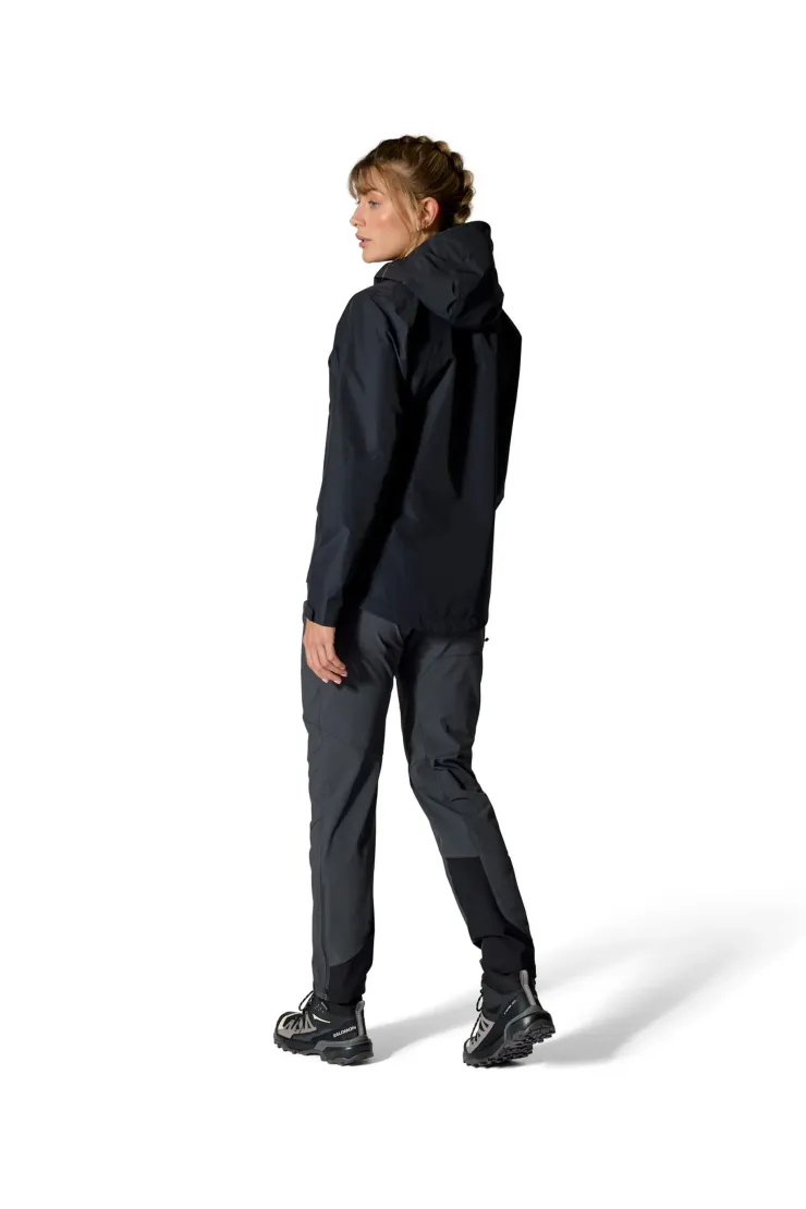 Waterproof Jackets-Rab Womens Downpour Jacket - Black