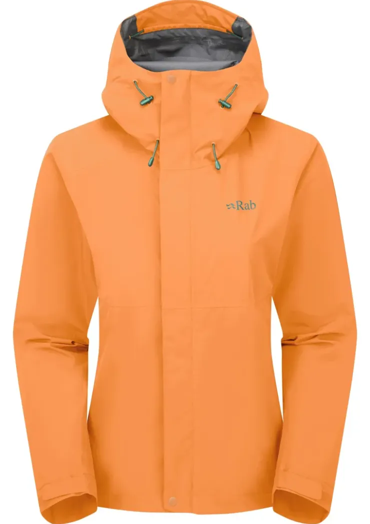 Waterproof Jackets-Rab Womens Downpour Jacket - Melba