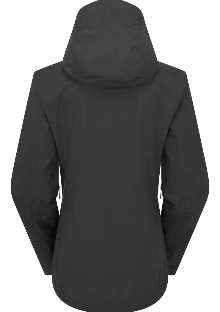 Waterproof Jackets-Rab Womens Downpour Mountain Jacket - Black