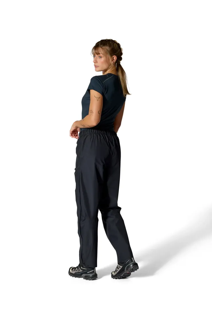 Waterproof Trousers-Rab Womens Downpour Pants - Black